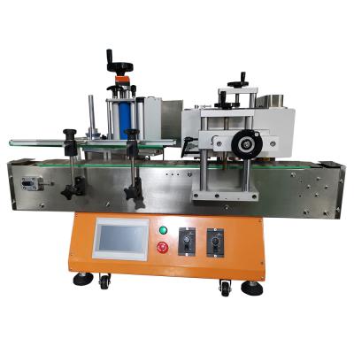 China De multifunctionele Semi Automatische Ronde Fles kan Kruik Etiketterings Plakkende Machine met de Codeprinter van de Etiketdatum Te koop