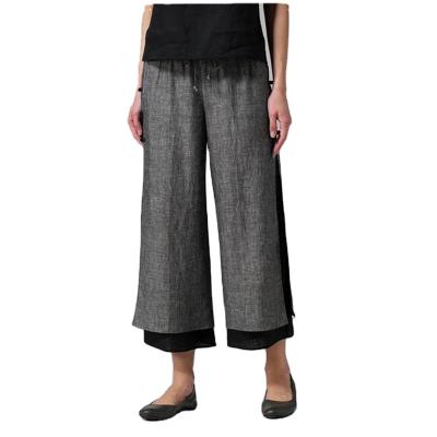 China Wholesale-Wholesale-Wholesale-Clothing Plus Size Anti-Static Women's Pants Sunburst Spring Mom Casual Pants for sale