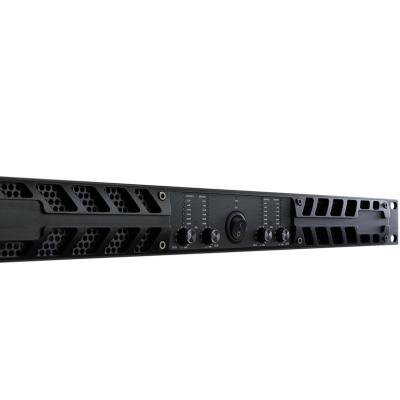 China 483W X 420D X 900W professional four channel digital 45H (mm) amplifiers used in stage sound system and small outdoor stage sound system for sale