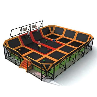 China With Protective Net Public Professional Landscape Bed Adult Aldi Jumping Trampoline For Competition for sale