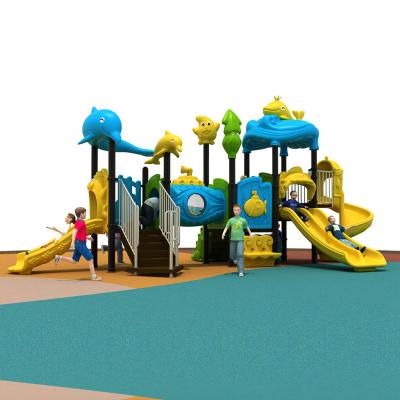 China 15 Years Premium Quality Outdoor Play Yard Baby HDPE Crib Safety Set with Swing and Monkey Bars for sale