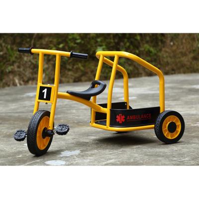 China Ride On The Center Toy Vintage Combined Slide Game Kids Children Tricycle Bike For Sale for sale