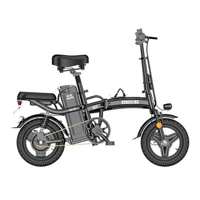 China MIDONKEY Steel ACE Folding Ebike 100000 Sets Sold Most Selling Product In Alibaba 14 Inch Wheel Size City Electric Bike for sale