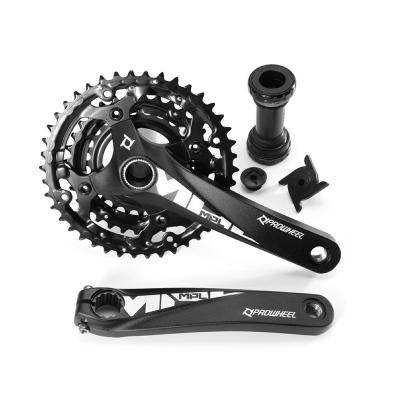 China Bicycle Crankset 104BCD 3 Chainrings 42T/32T/24T BMX MIDONKEY PROWHEEL Chainrings MTB Come With BB Set PW-BB68+ for sale