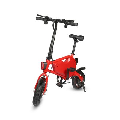 China 14 Years Kids Aluminum Alloy MIDONKEY MDK007 Kids Ebike Can Ride 12 Inch Wheel Size 250W Motor Folding Cheapest Electric Bicycle for sale