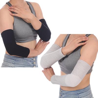 China Non-Slip Elongated Four-sided Elastic Knitting Elbow Arm Wrist Protector Hot Brace Arm Joint Sleeve Knit Elbow Protector for sale