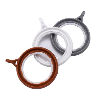 China Minimalist Plastic Fixed Plastic Hook Ring Nano Rod Curtain Ring Hanging Roman Rod for sale