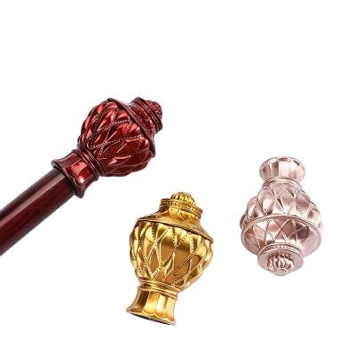 China Minimalist 26mm-28mm Roman Rod Curtain Crown Head Curtain Accessories Decorative Head for sale