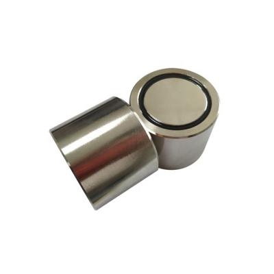 China Industrial Magnet Neodymium Round Magnet Strong Flat Threaded Pot Cup Magnets for sale