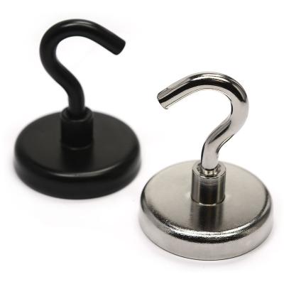 China Good Quality Industrial Metal Magnetic Magnet Wholesale Customized Hook for sale