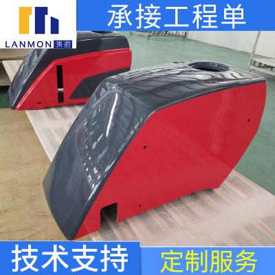 China Fiberglass Tractor hood/FRP Tractor parts/Fiberglass engine shell for sale