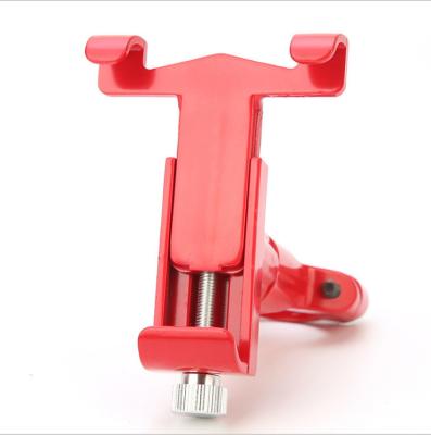 China Durable Aluminum Alloy Phone Mount Fixed Detachable Navigation Bike Phone Holder Motorcycle Phone Holder For Bicycle for sale