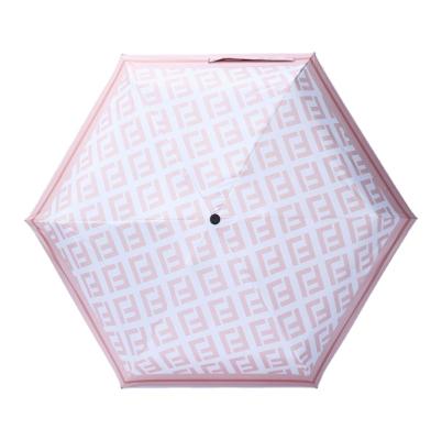 China Customized High Quality Hot Sale Classic Umbrella Special Manual Five-folding Umbrella for sale