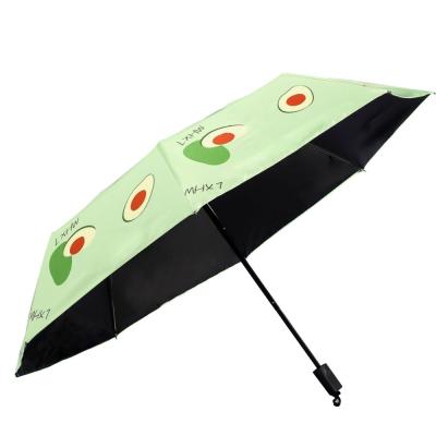 China Mini Portable Wholesale Custom Promotional Sunny 3 Times Umbrella Can Be Customized Logo In Cheap Stock Price Umbrella for sale