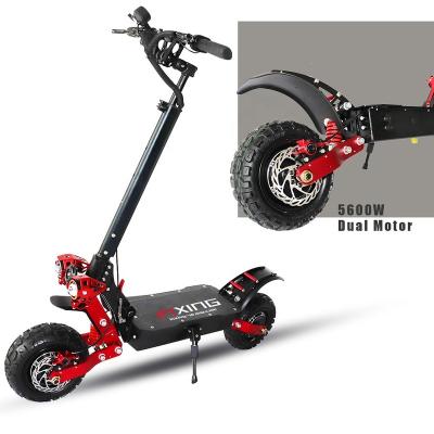 China 2022 Easy folding elektro scooter V5 Eu motor double electric scooter men cheap single spring 11inch double motor for adult for sale