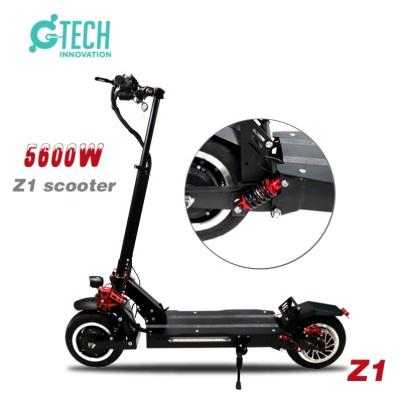 China Gtech Unisex Z1 60v 11 inch Off Road Dual Motor Electric Scooter 3200W for sale