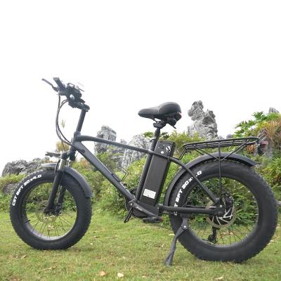 China Powerful Fatbike 500W aluminum alloy fastset electric bicycle e-bike electric bike e-bike for sale