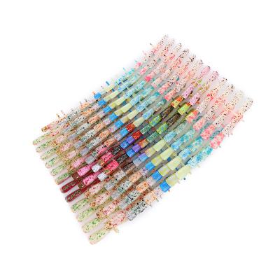 China Full Cover French Custom Removable Artificial Nails Wholesale 24pcs Long Ballet Fake Nails for sale