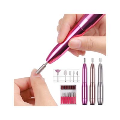 China USB & Quiet & Low price adjustable high quality rechargeable machine portable electric nail polisher Usb nail polishing drill for sale