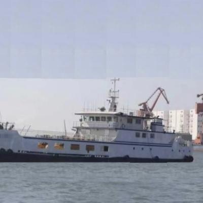 China Used coastal ro-ro passenger boat steel sale 49 meters with 300 passengers and 7 cars built in 2016 for sale