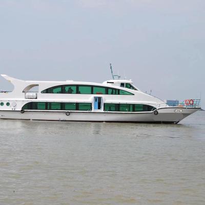 China Steel sale of used FRP high-speed passenger ship built in 2010 with 150 people in the sheltered navigation area for sale