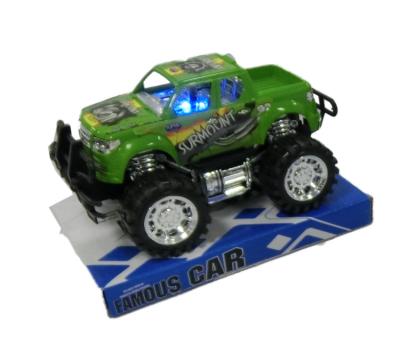 China Friction Toy New Product Cool High Quality Toy Car With Light Child Off-Road Toy Car Model for sale