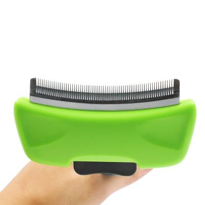 China Pet Knot Grooming Stocked Open Bristle Comb Hair Removal Brush Throwing Cleaning Brush Tool for Cats Dogs for sale