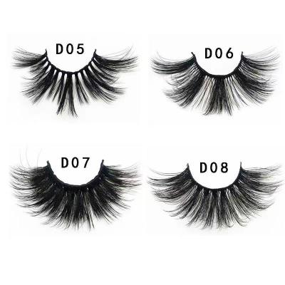 China Fashion 25 mink silk lashes wholesale seller high quality superior individual eye sensitive full lashes3d for sale