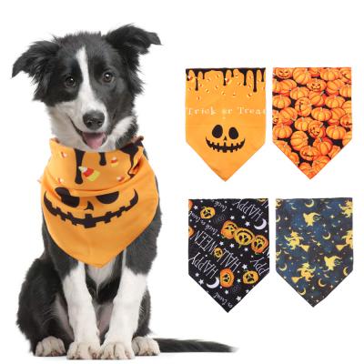 China Custom Made FIBER Material Pet Bandana Dog Puppy Cat Neck Scarf Cartoon Bandana Pet Viable for sale