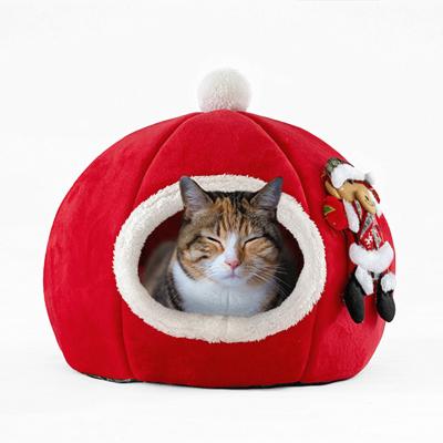 China Amazon Manufacturer Christmas Wholesale Pet Mat Stocked Hot Selling Luxury Cat Boarding Luxury Cat Boarding With Soft Mat Backing Customized for sale