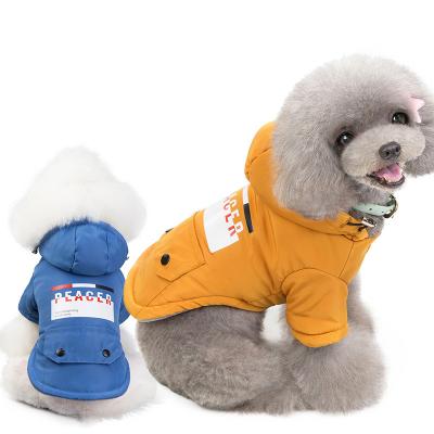 China Sustainable Manufacturer Made Customer Design Wholesale High Quality Cotton Fabric Dog Winter Clothes for sale