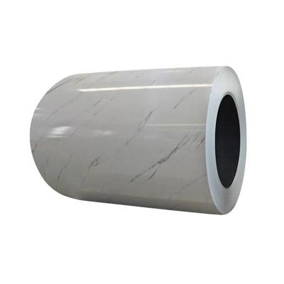 China Building Material Marble Color Ppgi Coated Marble Color Steel Coil Galvanized Coated Steel Coil For Prefab House for sale