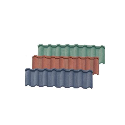 China Modern Type Milan Stone Coated Metal Roofing Hign Quality Decoration Roofing Supplier From China for sale