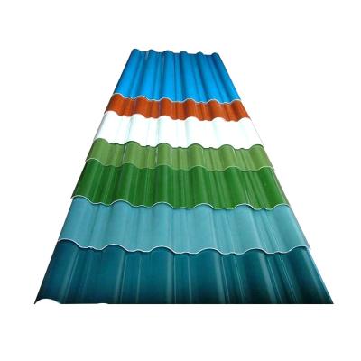 China Industrial Panels China Corrugated Roofing Tile Color Coated Color Coated Aluminum Steel Roofing for sale