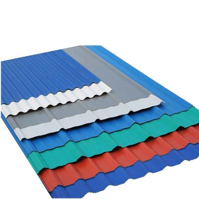 China Making Pipes 0.30mm Color Coated Galvanized Steel Roofing Sheet Aluminum Metal Roofing Mabati In Africa for sale