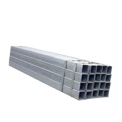 China Construction 20x20 25x25 30x30 40x40 Hollow Section Pipes Square Hot Dipped Galvanized Steel Tube for sale