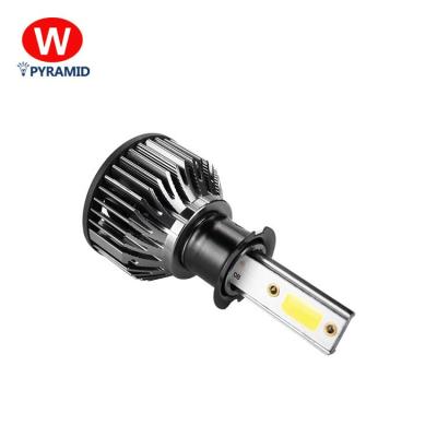 China Aluminum+Pc Auto Led Lamp 6500K H3 Led IP65 Led Headlight 2400lm for sale