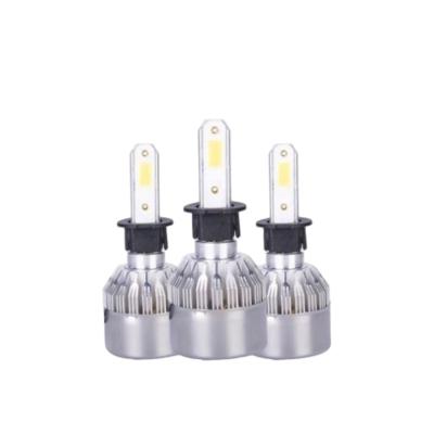 China Aluminum+Pc PYRAMID S2 Led Headlight 1500LM 18/24W 6500K H3 Car Led Headlight Bulbs for sale