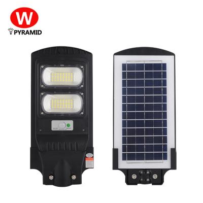 China Hot Sale 100w Solar ROAD IP65 Led Street Light With Sensor + Work Remote Mode for sale