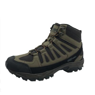 China Fashion\Comfortable\Durable\Breathable\Renewed High Quality Softshell Fabric Adult Unisex Trekking Sneakers Outdoor Mountaineering Shoes Men Water Resistant Climbing Shoes for sale