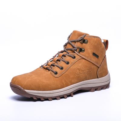 China Classic women and fashion trend men work boots high quality shoes walking winter boots outdoor hike boots for sale