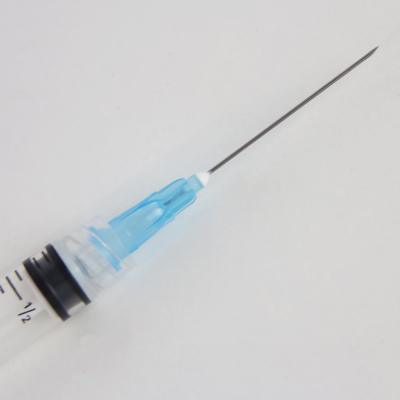 China Eco - Friendly Medical Grade PP Disposable Syringe With Luer Lock 3ml Syringe Vaccine Suppliers for sale