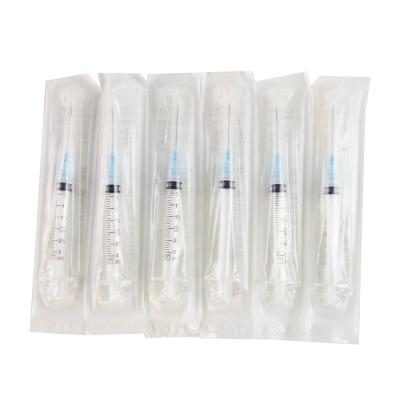 China Hot Sale 3ml Syringe Eco - Friendly Luer Lock Disposable Syringe Manufacturer for sale