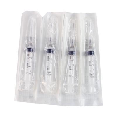 China Factory Wholesale Sterile Vaccine Injector Clinic/Lab/Hospital Slip Injector Clinic/Laboratory 3pcs Medical Syringe 5ml Luer Syringe With Needle for sale