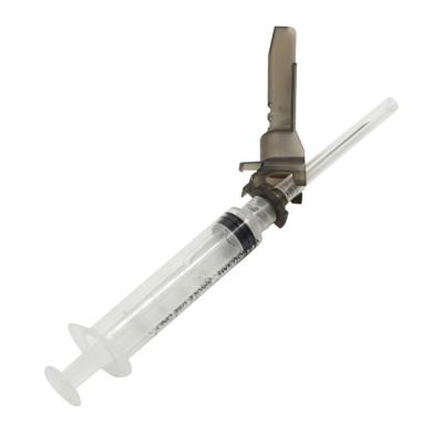 China Injection syringe safety needle and injection needle with safety needle for sale