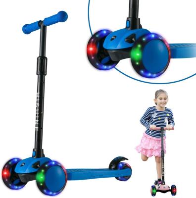 China New Plastic Kids Scooter Height SC8 3 Wheel Adjustable Scooter For Kids Ages 3-5 With Wheels Support Drop Shipping Instant for sale