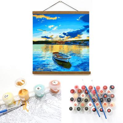 China DIY Paint New Product Diy Paint By Number Kits Oil Canvas Paint Paint By Number for sale