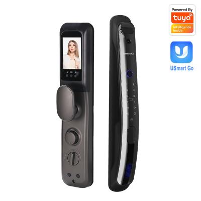 China Cerradura d'inteligente fechadura eletronica home digital scanner tuya smart door lock with camera for sale