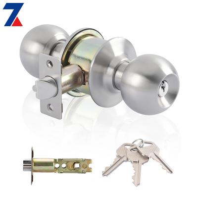 China High Quality Decorative Apartment Privacy Knob Key Double Sided Cylinderical Core Cylinder Lock for sale