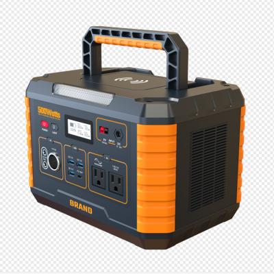 China Portable Charging Fast Support Products 500W Single Battery Generator With Short Circuit Protection Factory Price Wholesale Cheap for sale